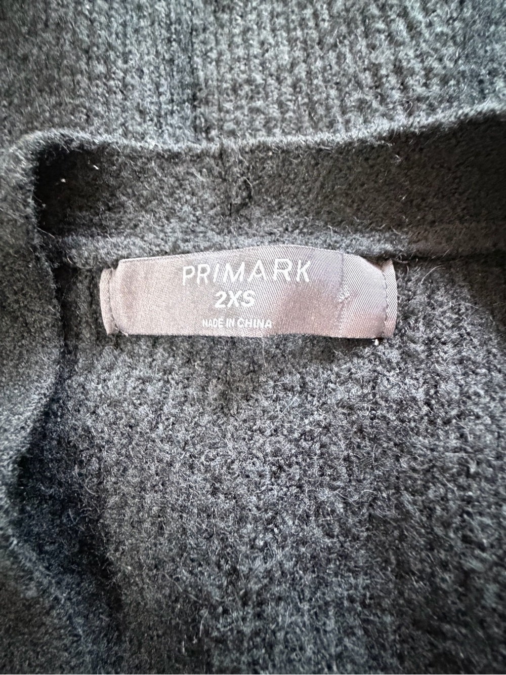 Primark Women’s Cozy Classic Black Button-Up Cardigan - Picture 3 of 4